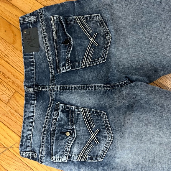 TK Axel Treadwell Relaxed Straight Leg Jeans 36x34 - Picture 5 of 11